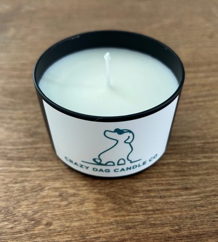 About 8oz tin wick